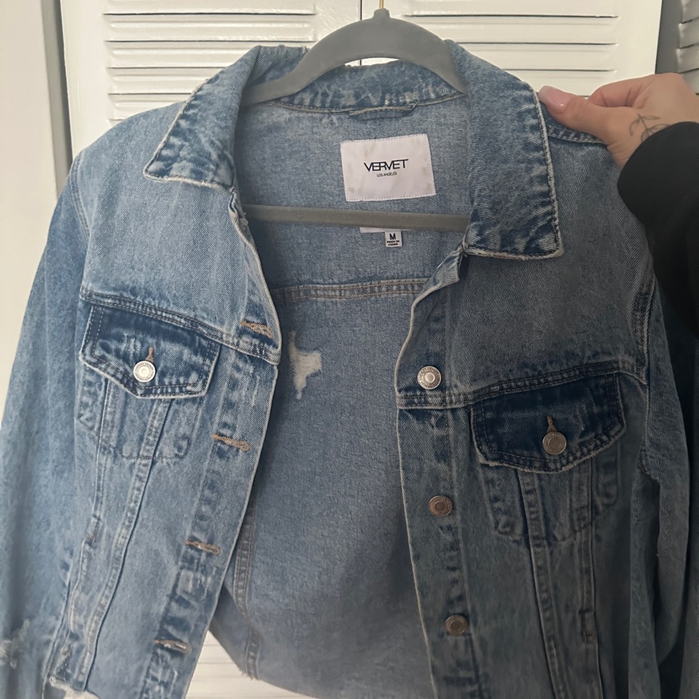 Vervet jean jacket